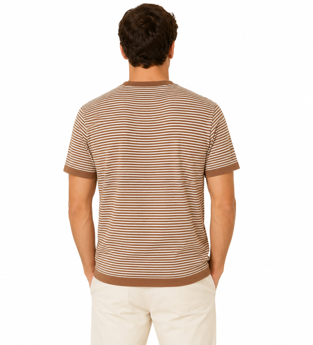 MMGCrowe Stripe Knit Tee
