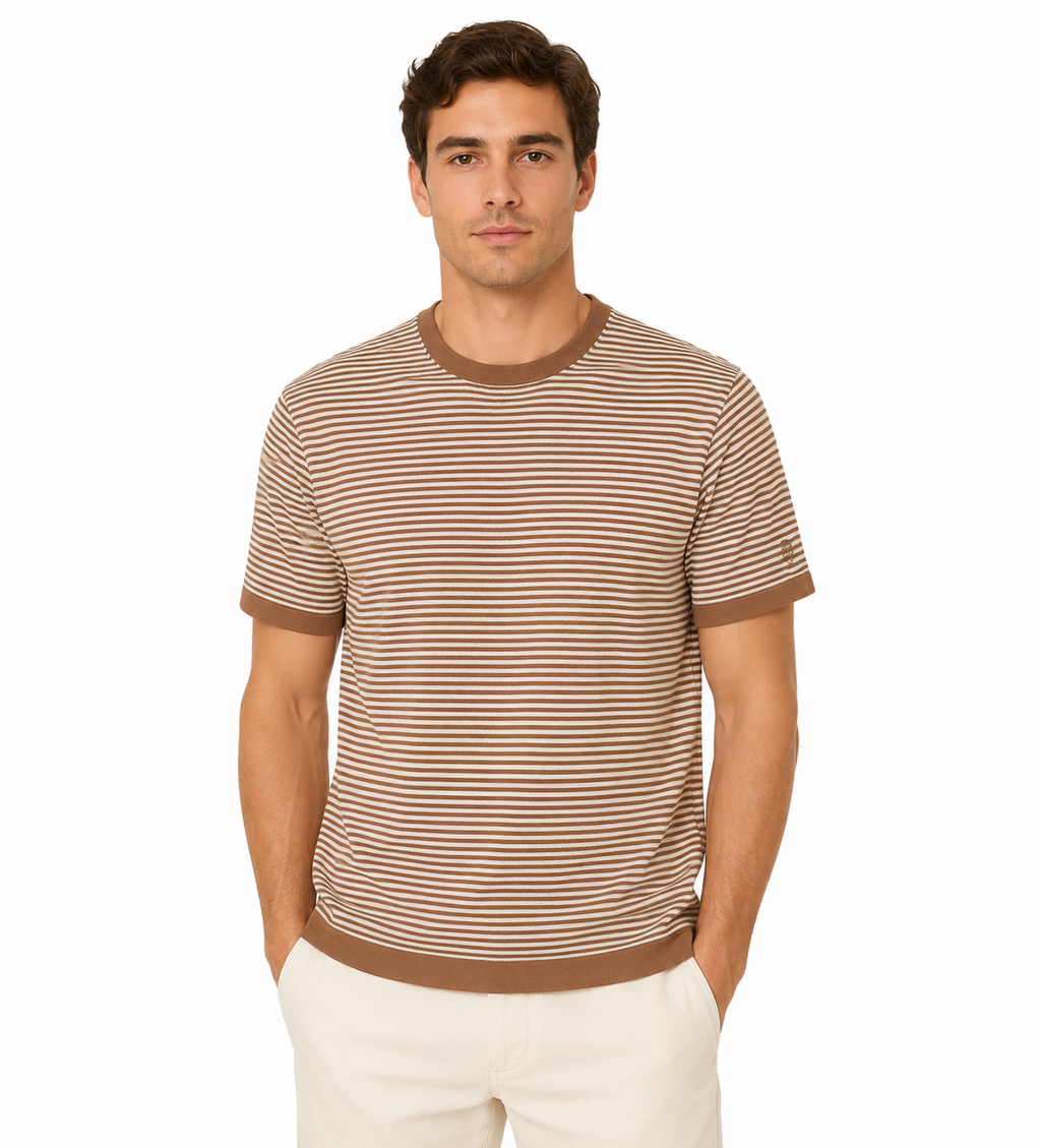 MMGCrowe Stripe Knit Tee