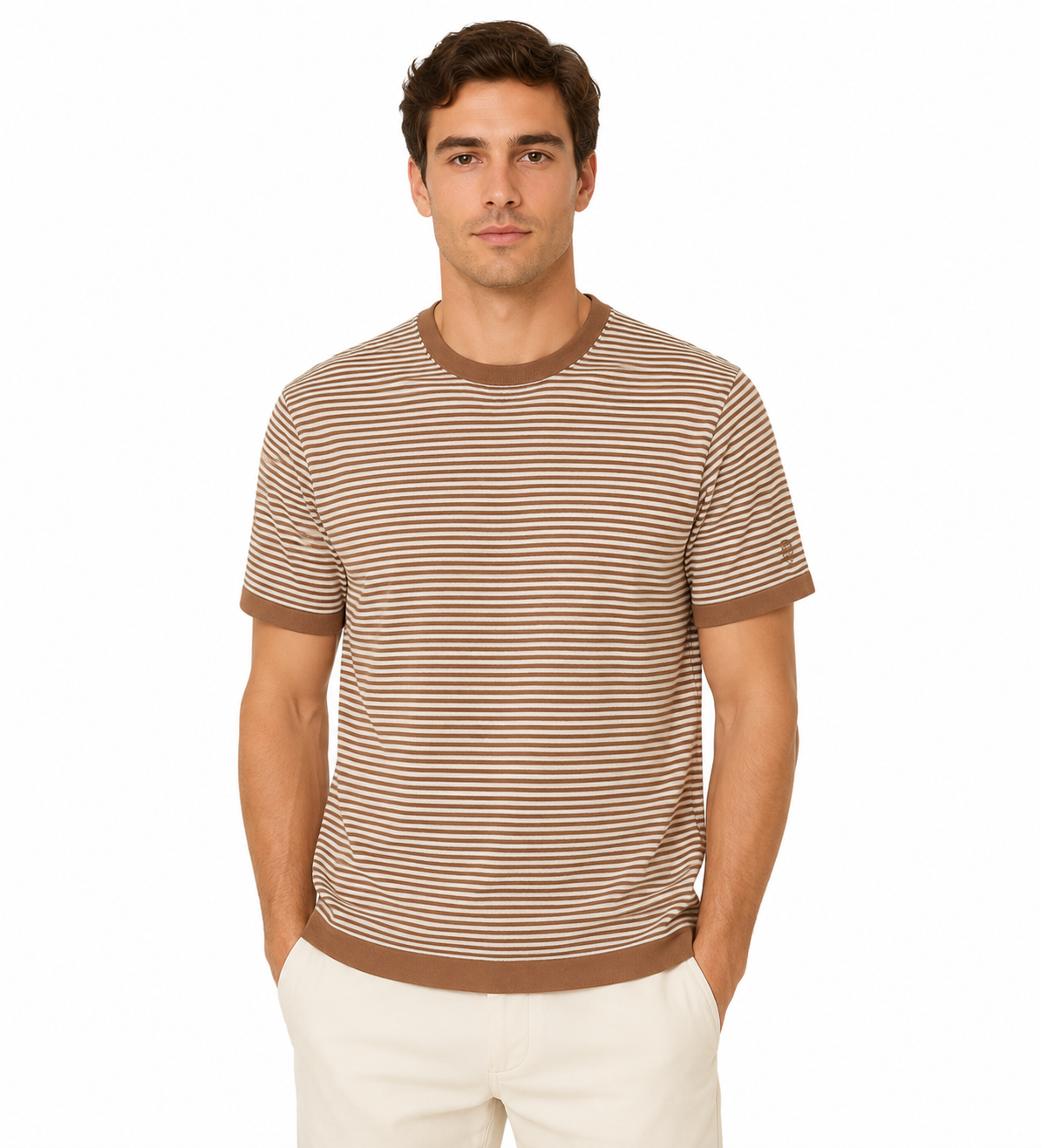 MMGCrowe Stripe Knit Tee