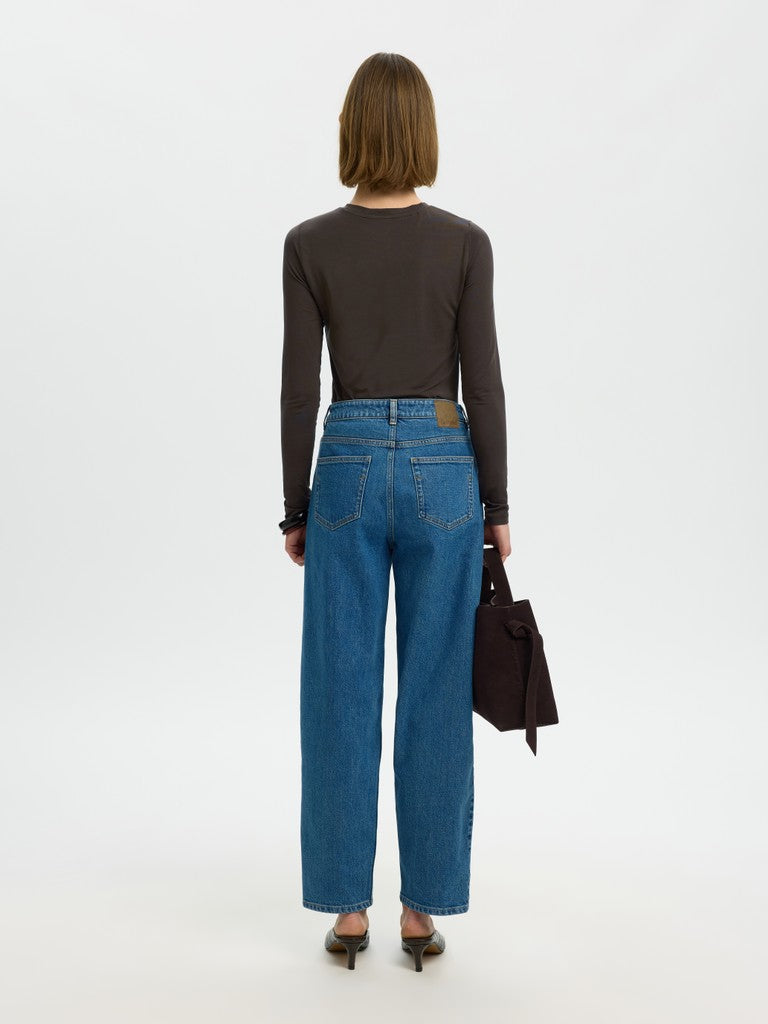 SLWMANJA LS O-NECK NOOS