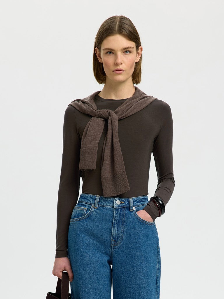 SLWMANJA LS O-NECK NOOS
