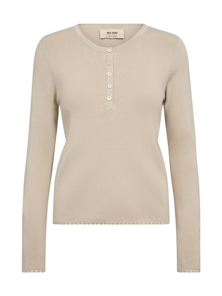 MMAliz Caliz Plain LS Knit
