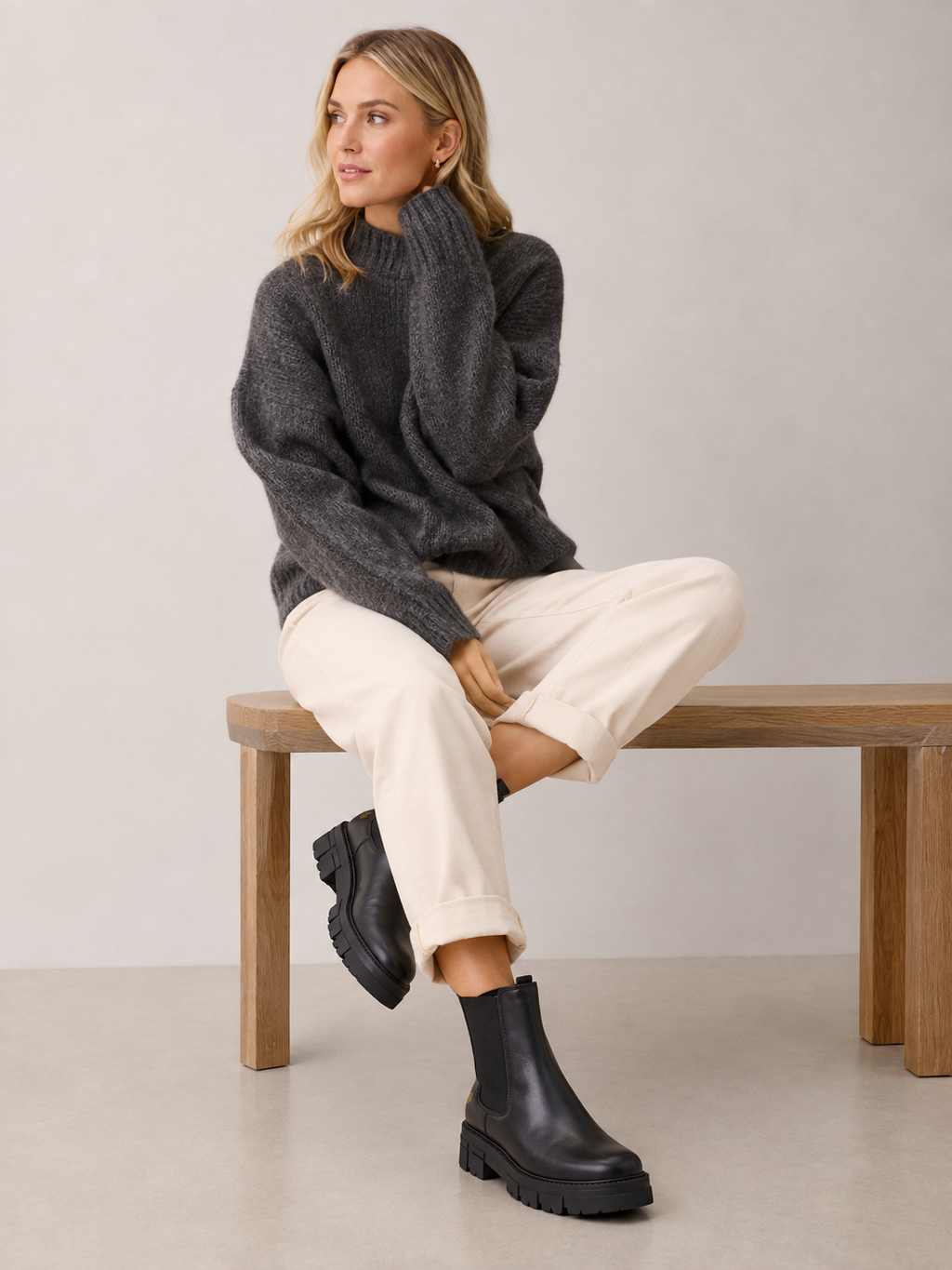 CONNY 1 - Chelsea Boots aus Echtleder