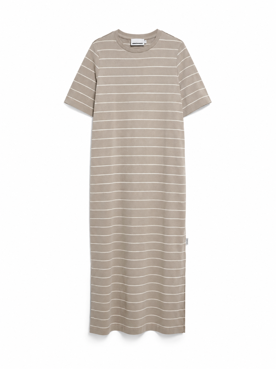 XELINAA FINE STRIPE MIDI DRESS
