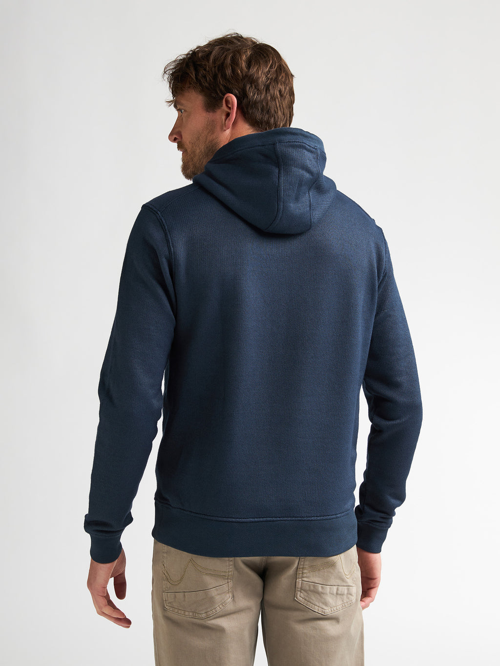 Petrol - Men Sweater Hooded - M-3060-SWH308