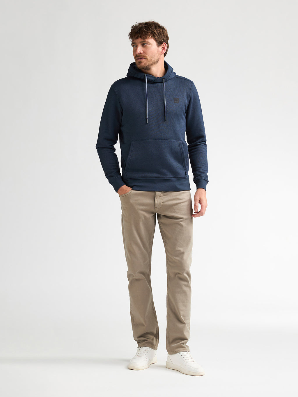 Petrol - Men Sweater Hooded - M-3060-SWH308