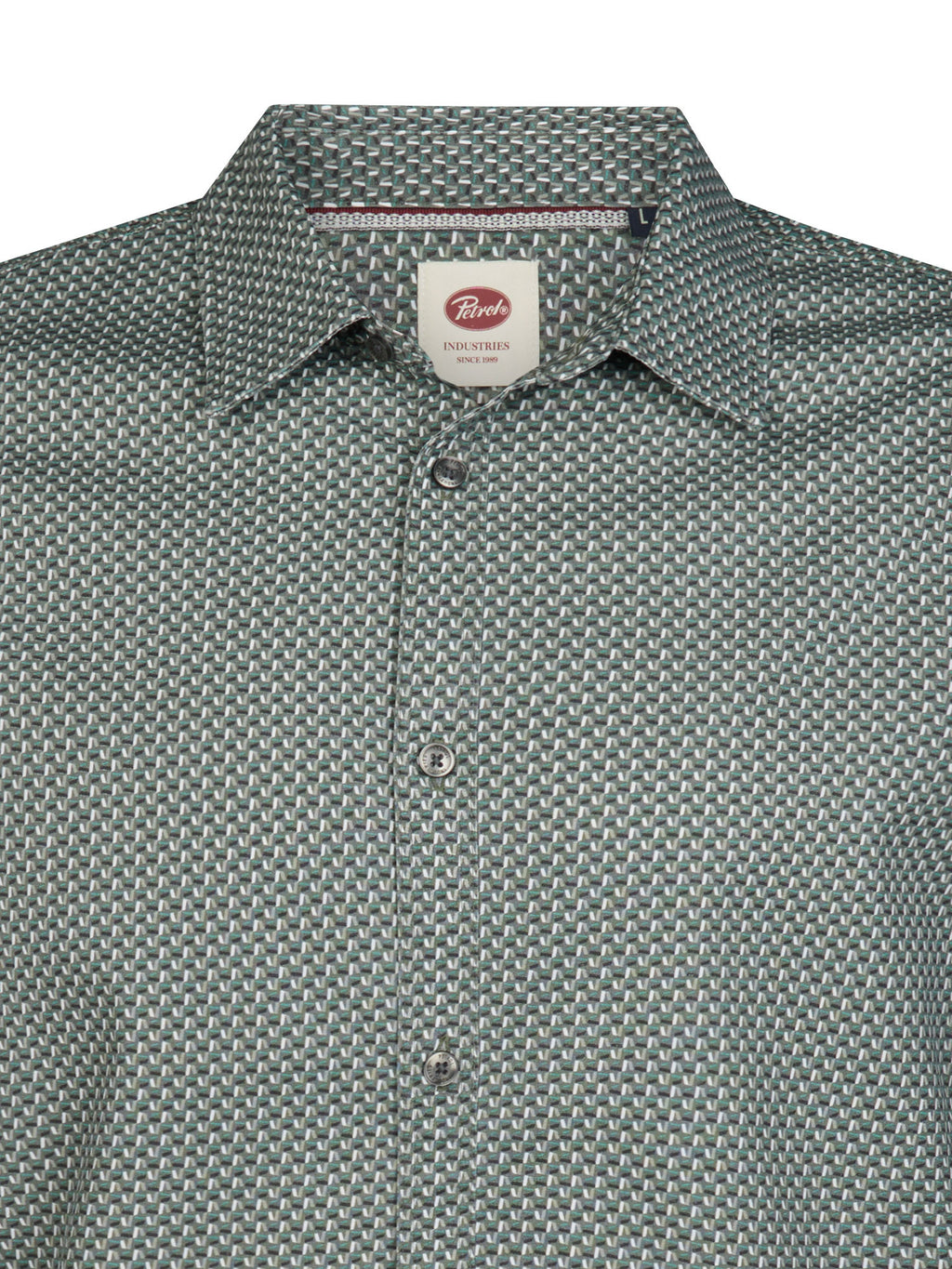 Petrol - Men Shirt Long Sleeve AOP - M-3060-SIL401
