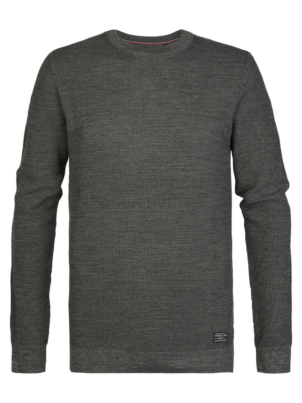 Komfortabler Baumwollpullover mit feiner Strickstruktur