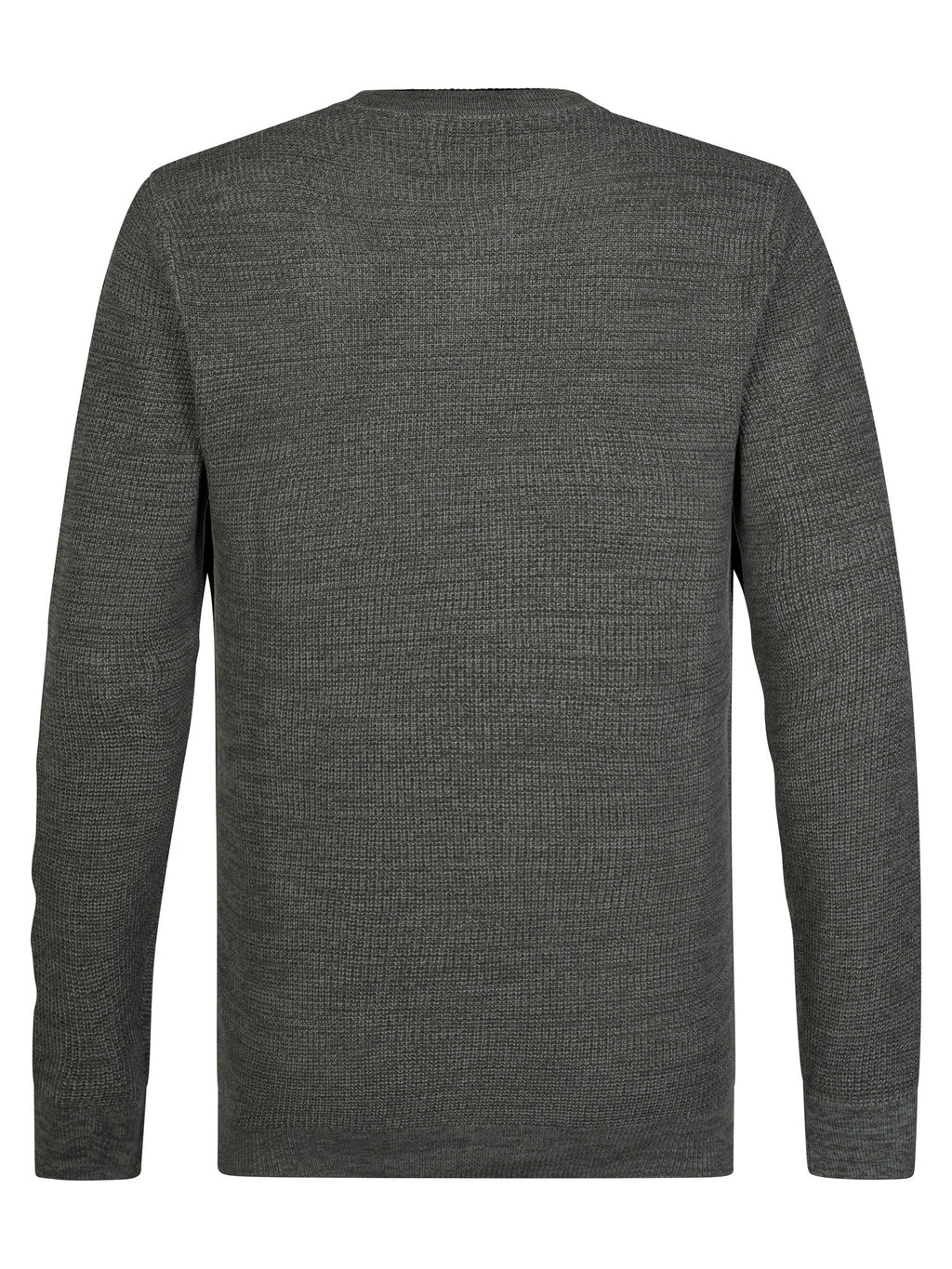 Komfortabler Baumwollpullover mit feiner Strickstruktur
