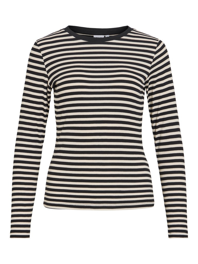 VIAVERA O-NECK L/S TOP