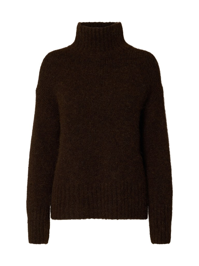 SLWGABRIELLA LS KNIT HIGH NECK NOOS