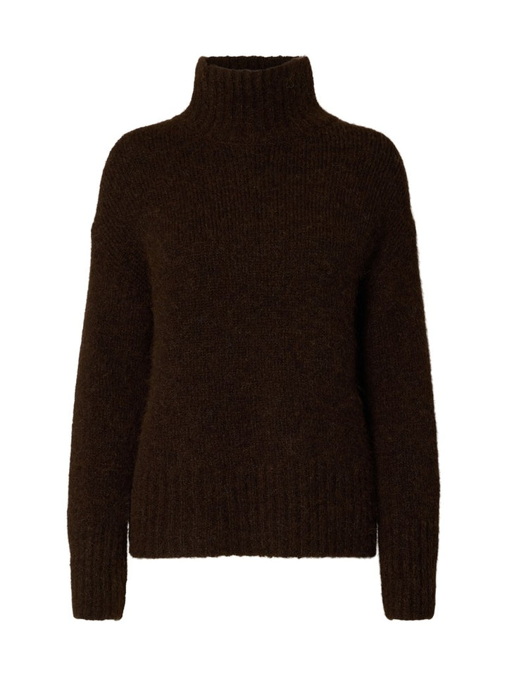 SLWGABRIELLA LS KNIT HIGH NECK NOOS