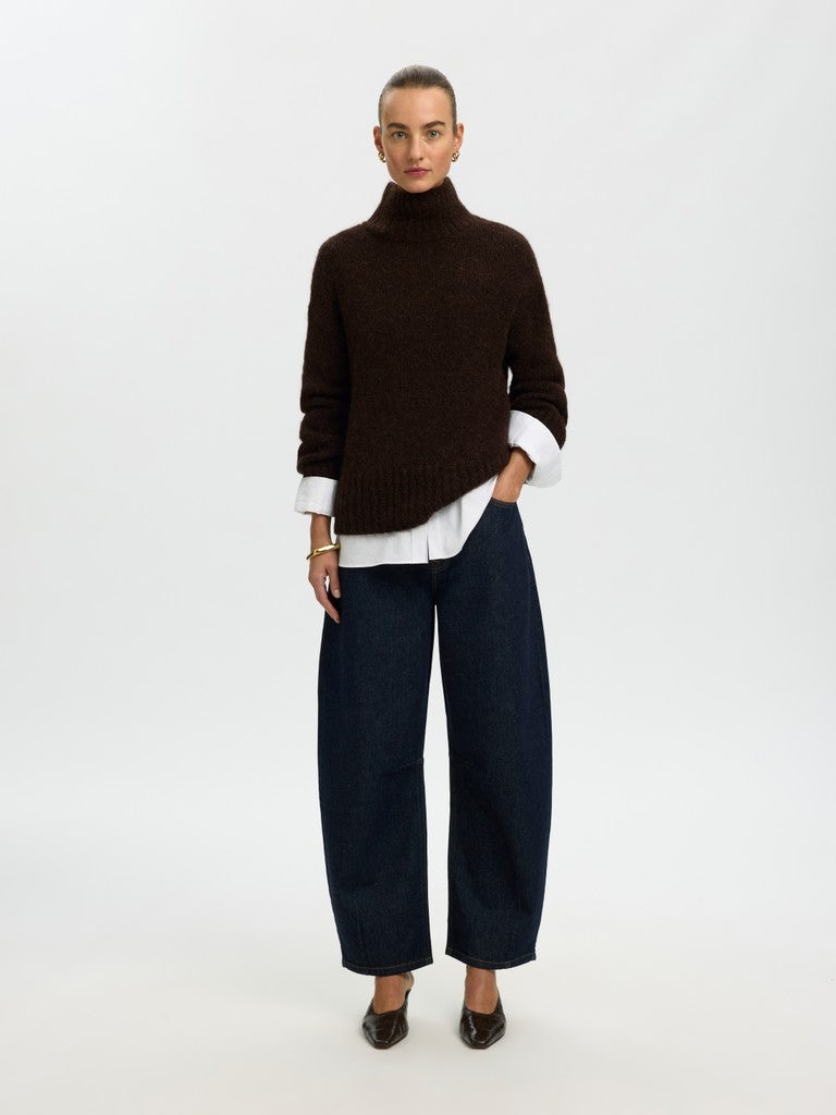 SLWGABRIELLA LS KNIT HIGH NECK NOOS