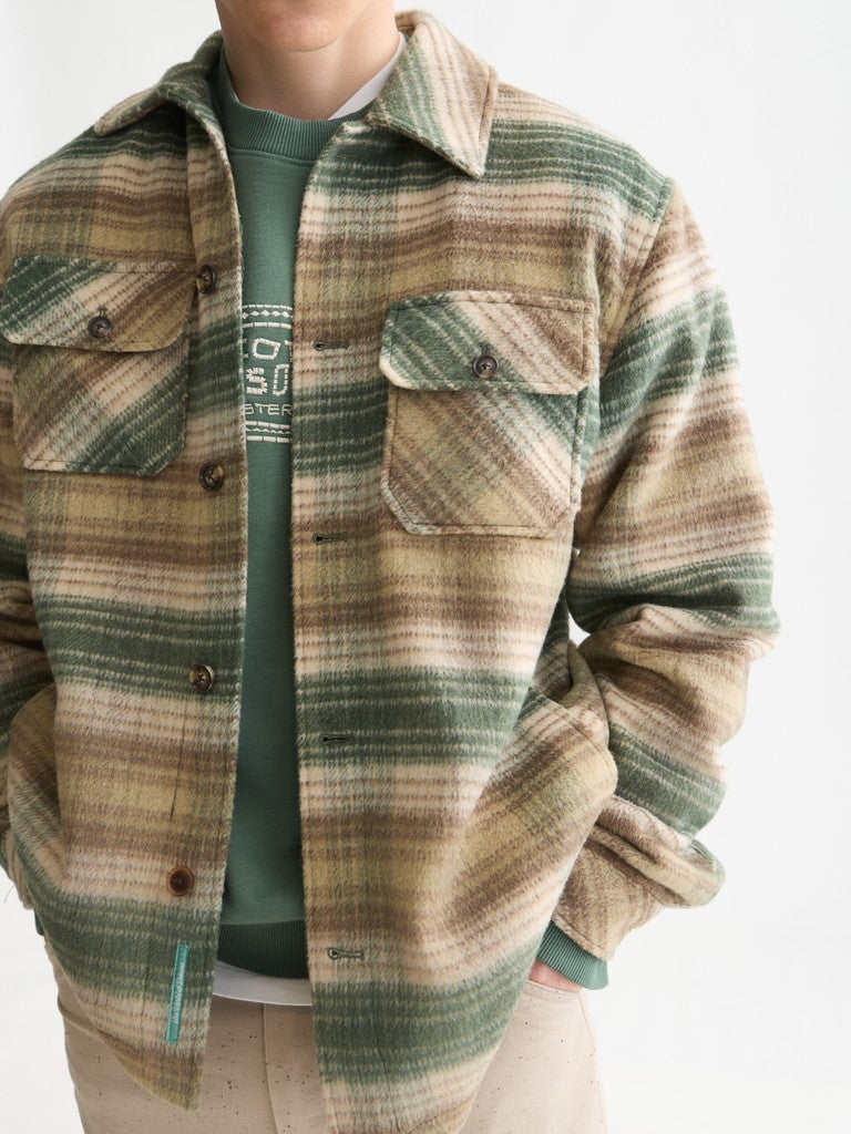 Checked overshirt