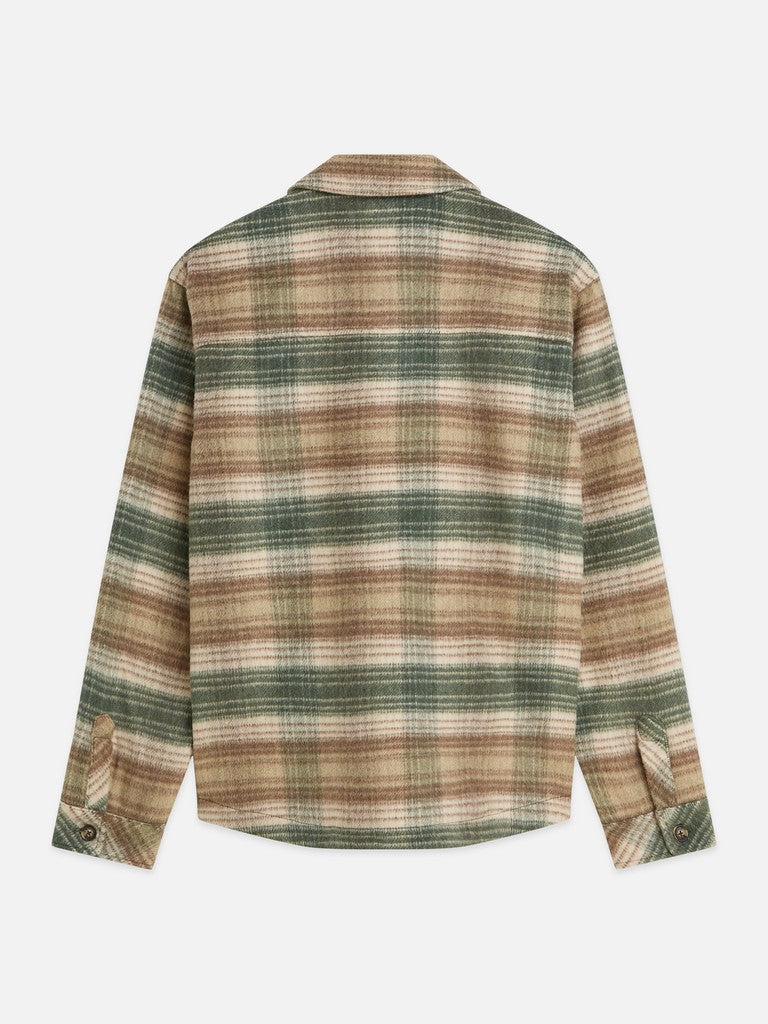 Checked overshirt
