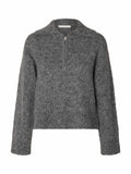 SLWANJULI LS KNIT HALF ZIP