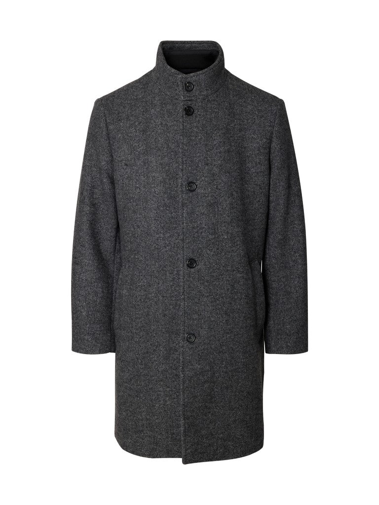 SLMRAINAR WOOL BLEND COAT NOOS