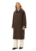 WOOL DOUBLE-BREASTED COAT