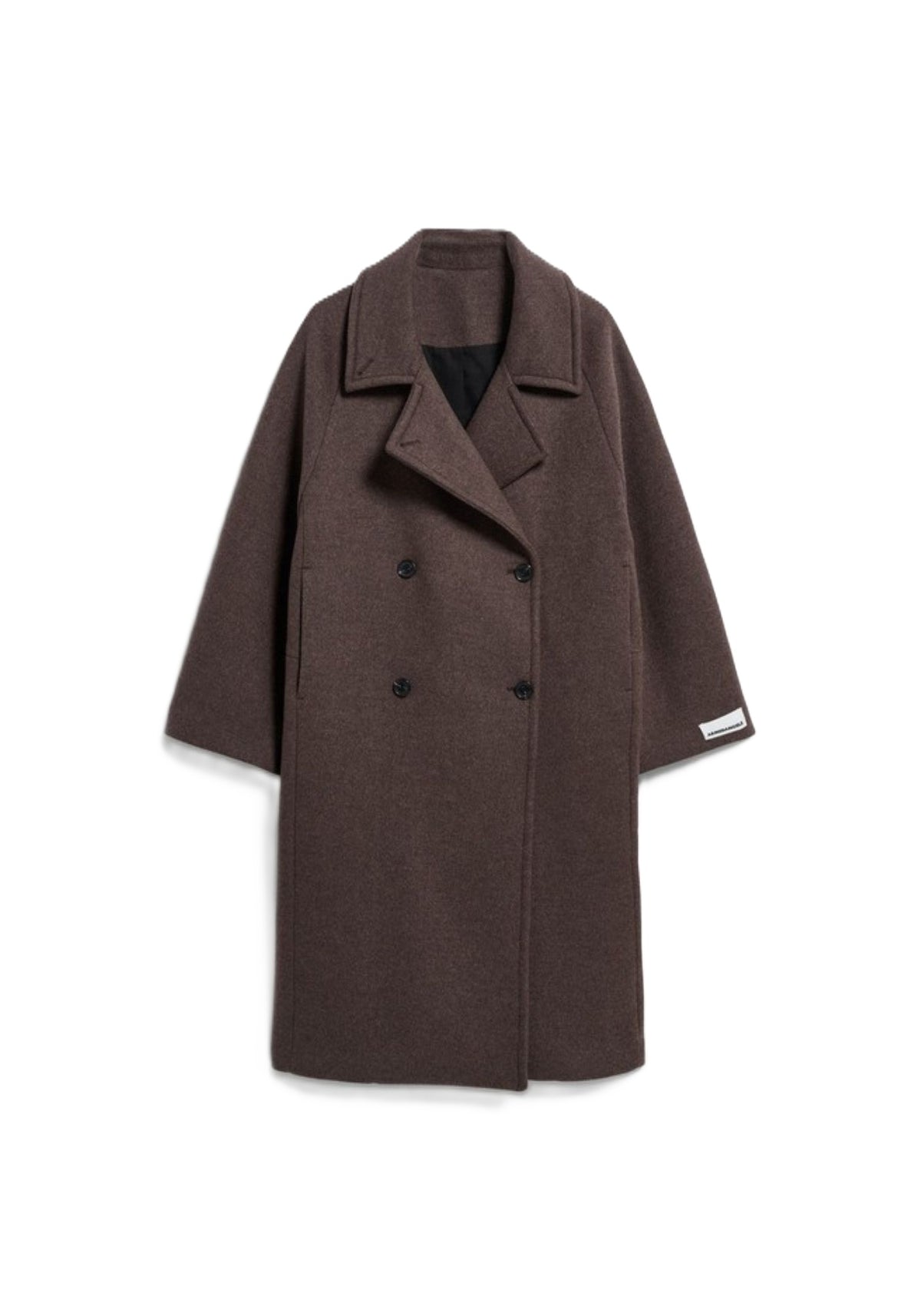 WOOL DOUBLE-BREASTED COAT