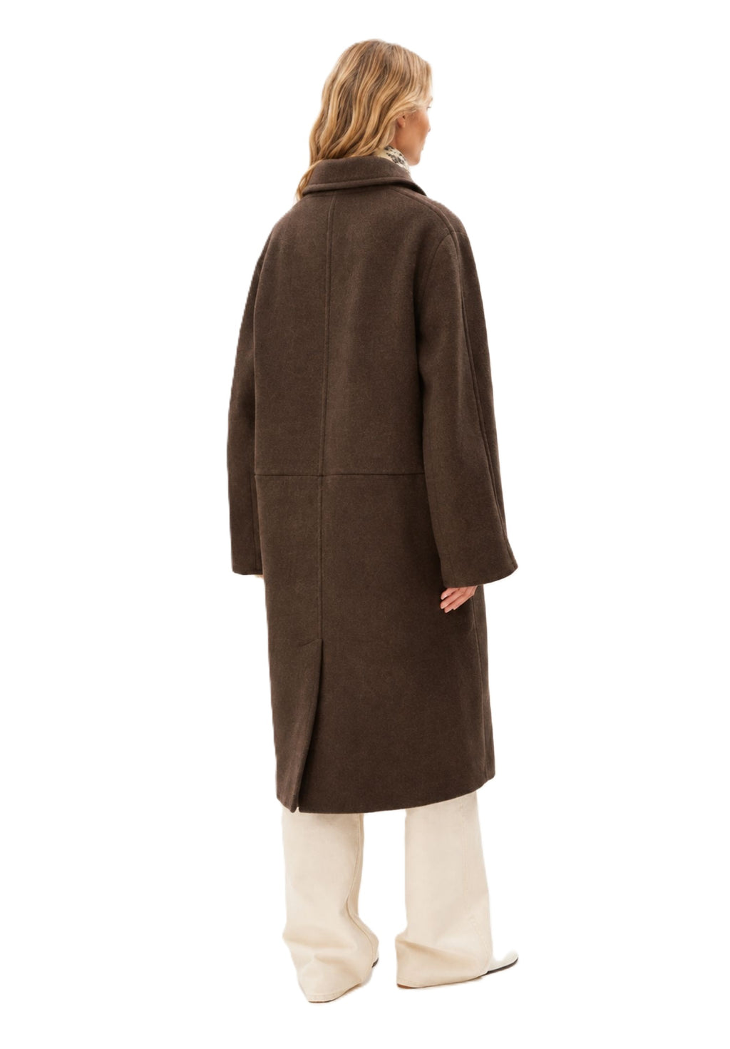 WOOL DOUBLE-BREASTED COAT