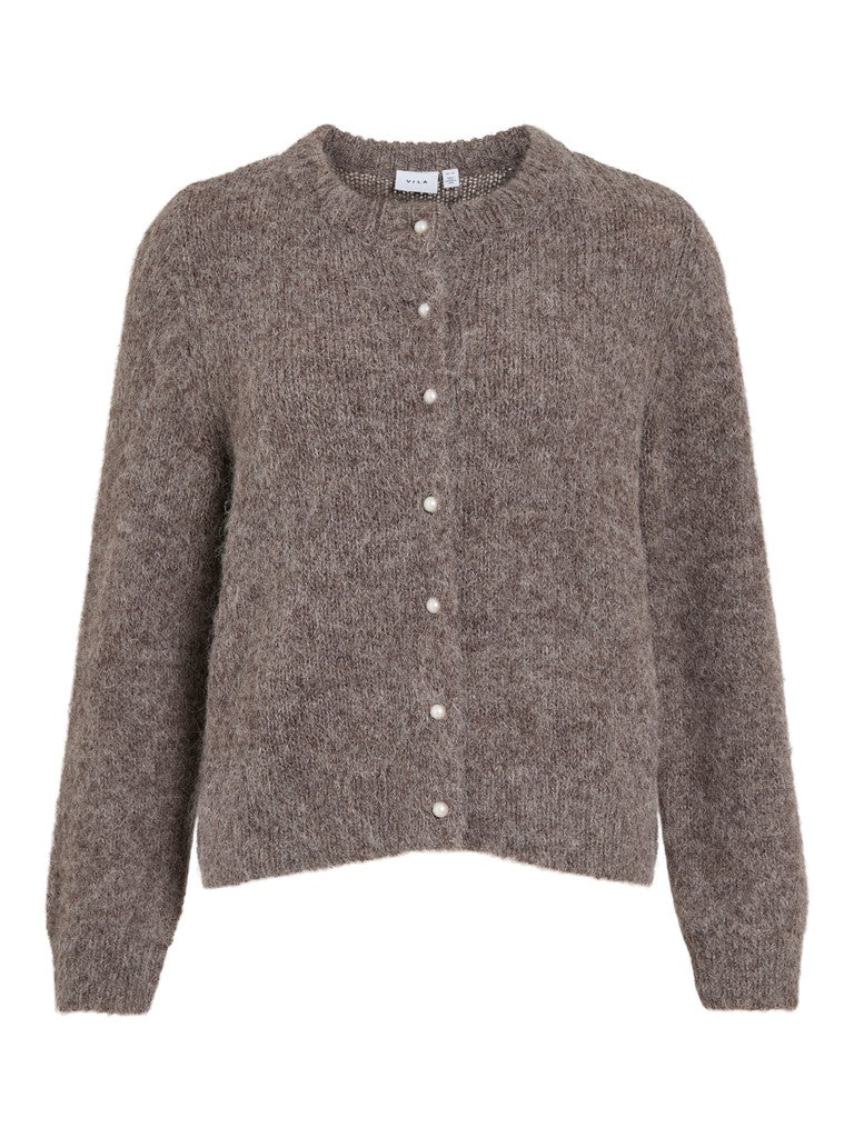 VILARKA O-NECK L/S KNIT CARDIGAN