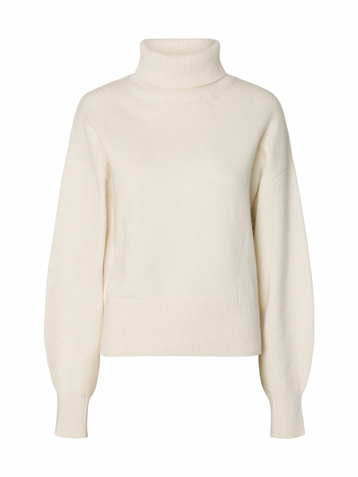 SLWELLIE LS KNIT ROLL NECK