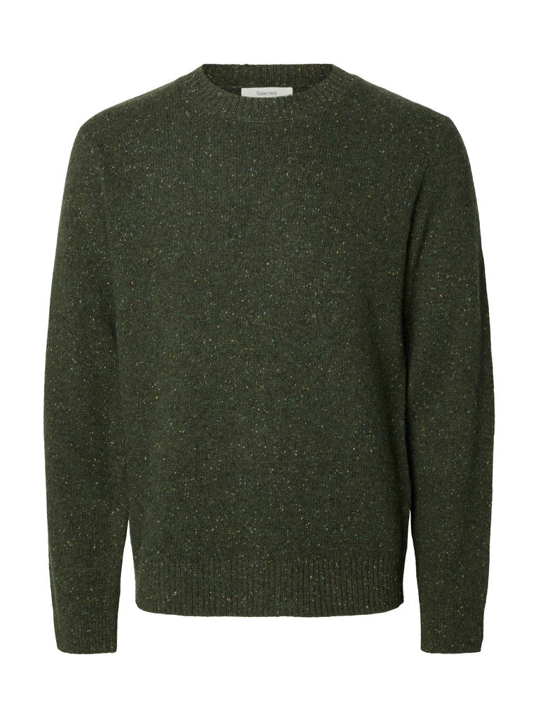 SLMNEIL LS KNIT NEPS CREW NECK