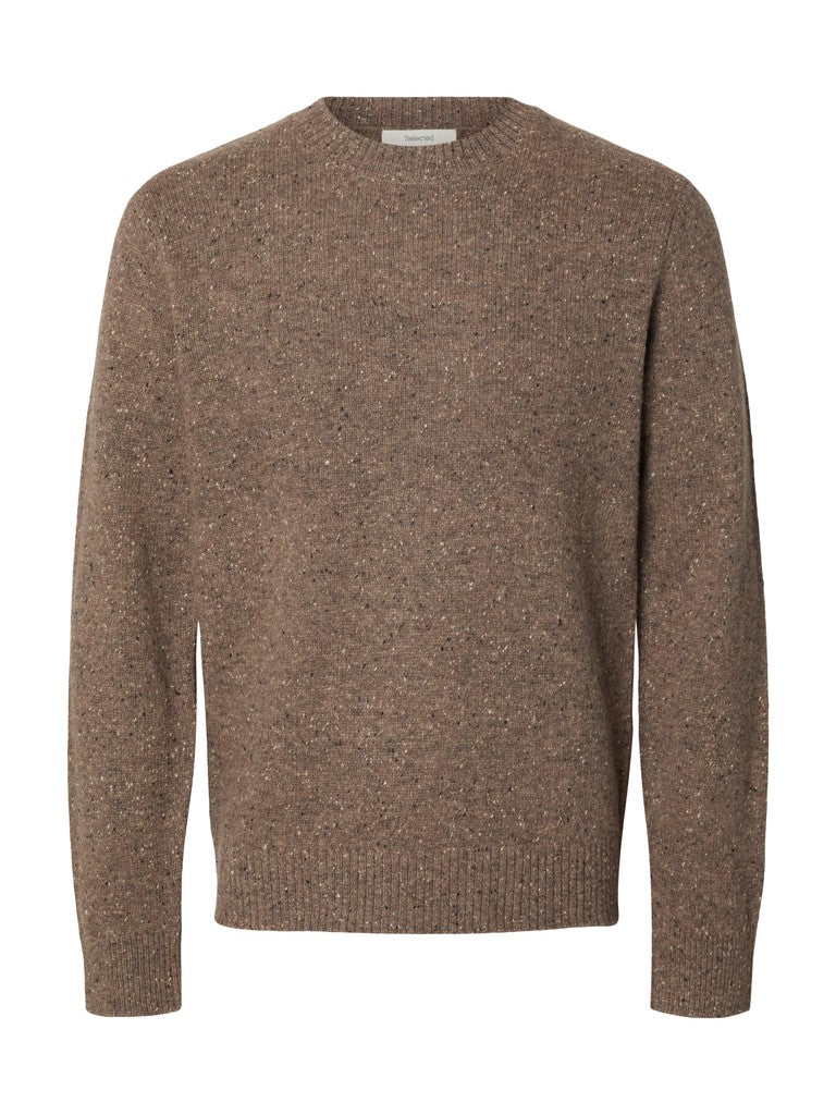 SLMNEIL LS KNIT NEPS CREW NECK