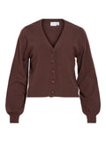 VIORA V-NECK L/S KNIT CARDIGAN/TES