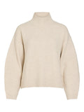 VISIA L/S HIGH NECK KNIT PULLOVER-N