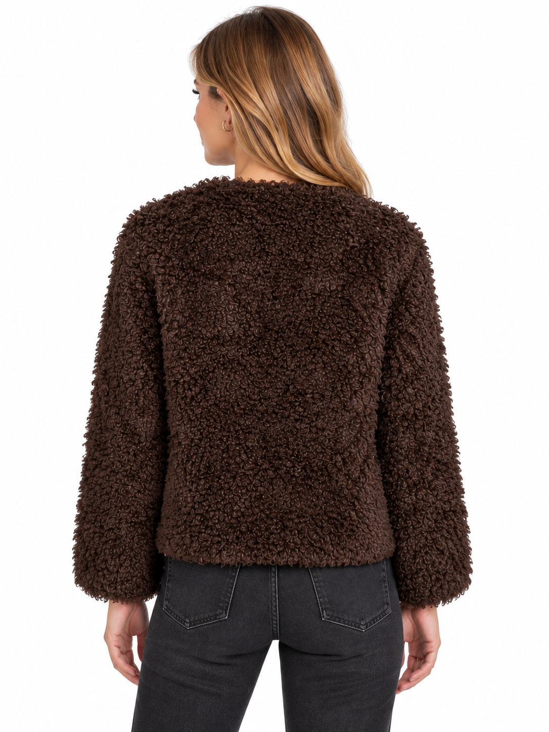 VIMAJDA L/S TEDDY SHORT JACKET /OTW