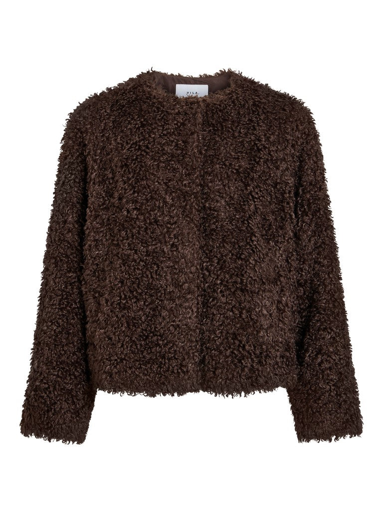 VIMAJDA L/S TEDDY SHORT JACKET /OTW