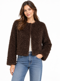 VIMAJDA L/S TEDDY SHORT JACKET /OTW