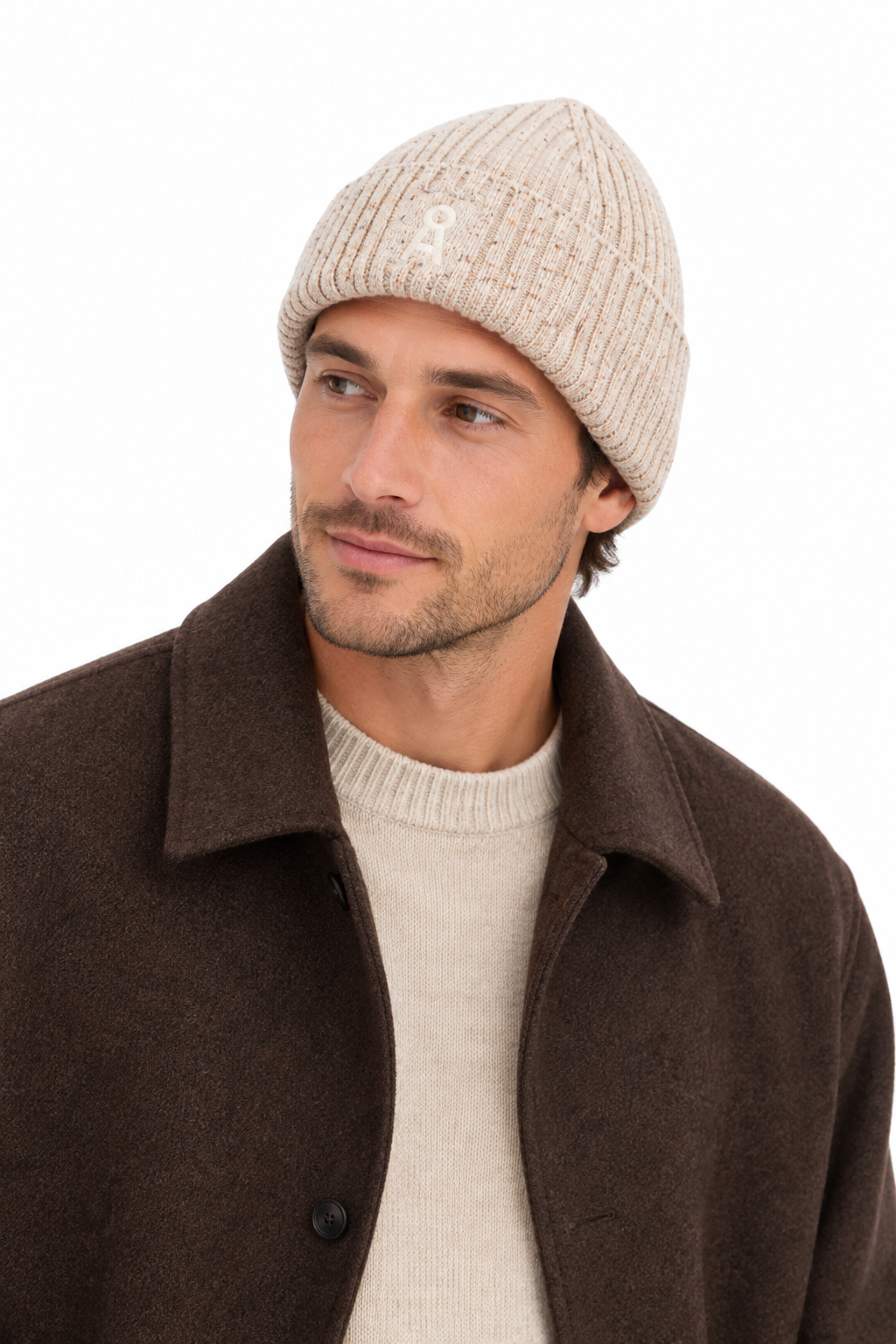 TWEED KNIT HAT W