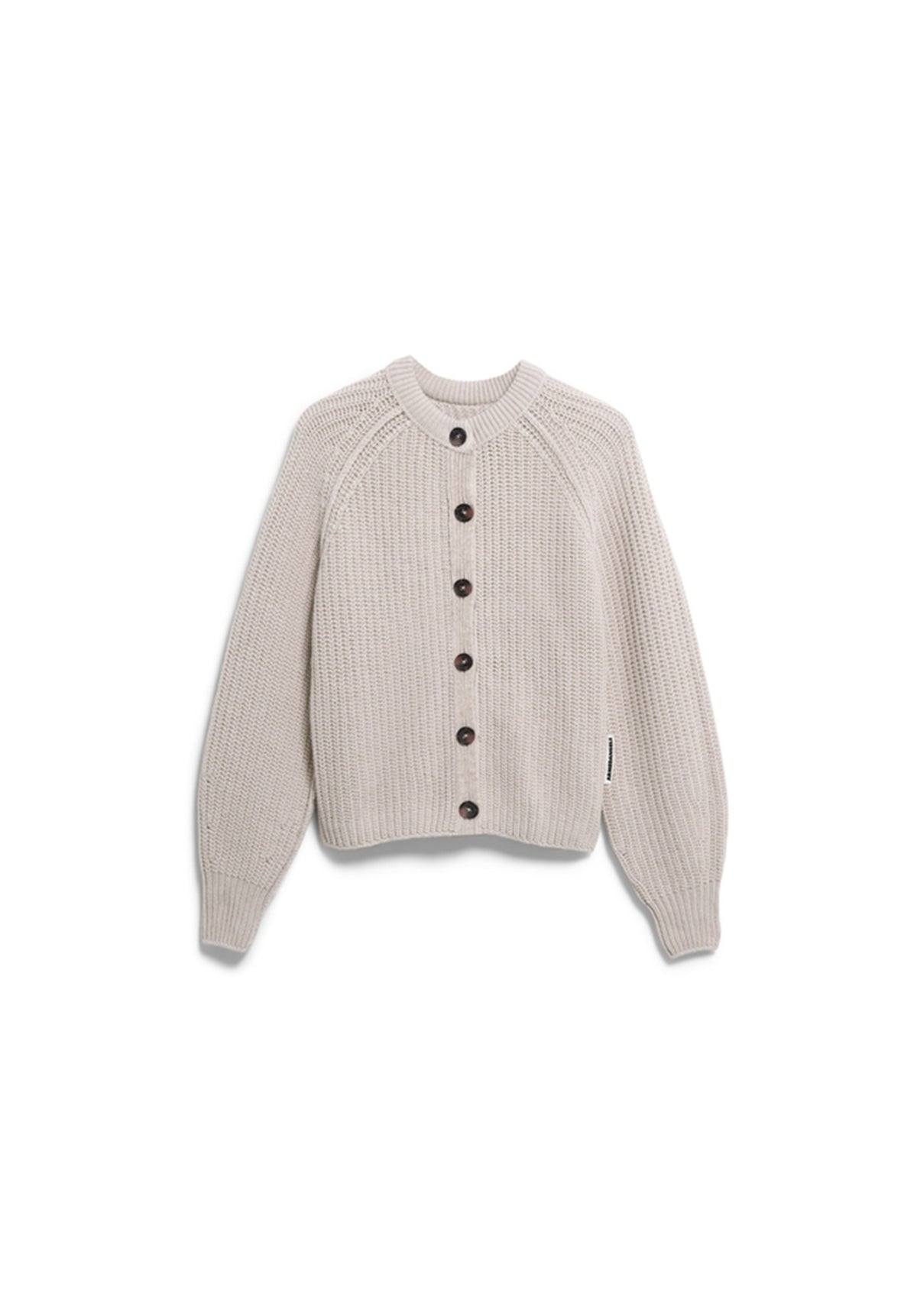 RIB KNIT CARDIGAN