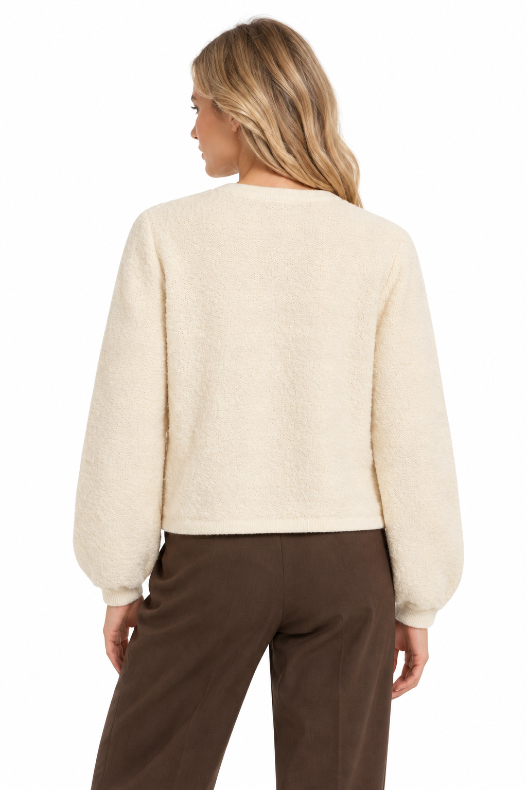 VIPIGGA O-NECK L/S KNIT JACKET NOOS