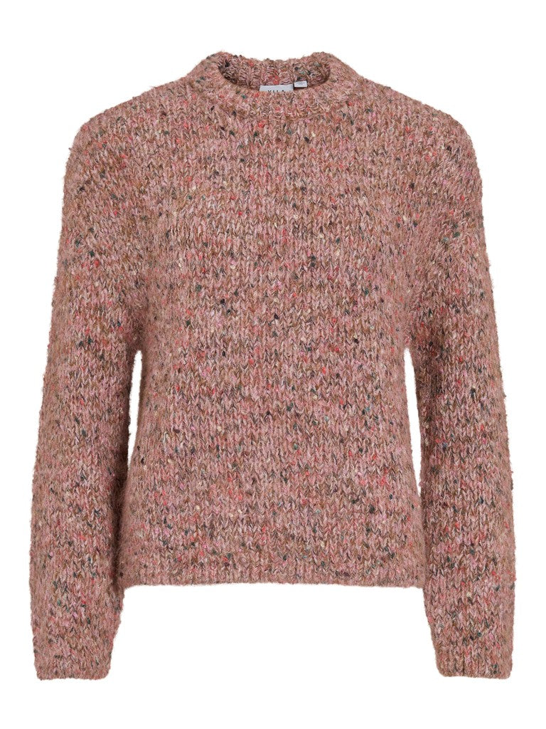 VILILI O-NECK L/S KNIT TOP