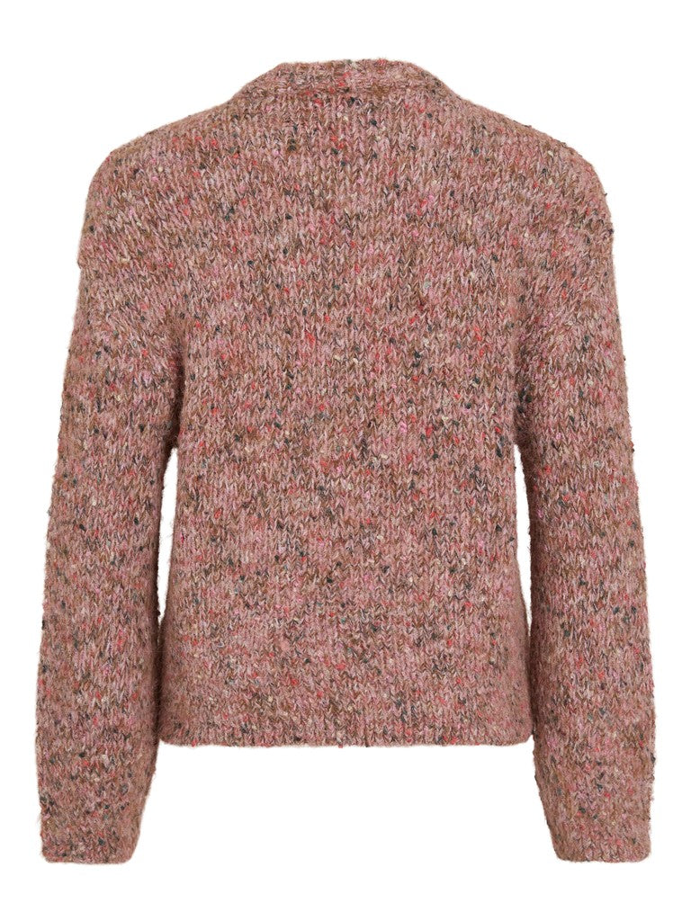 VILILI O-NECK L/S KNIT TOP