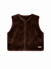 Beige dark brown