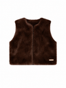 Beige dark brown