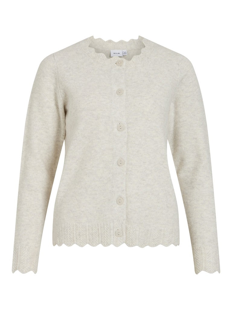 VINIKOLINA L/S O-NECK KNIT CARDIGAN