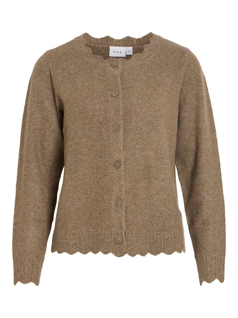 VINIKOLINA L/S O-NECK KNIT CARDIGAN