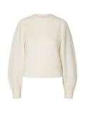 SLWMIRA LS KNIT SHORT O-NECK NOOS