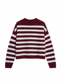 MERINAA STRIPED KNIT SWEATER