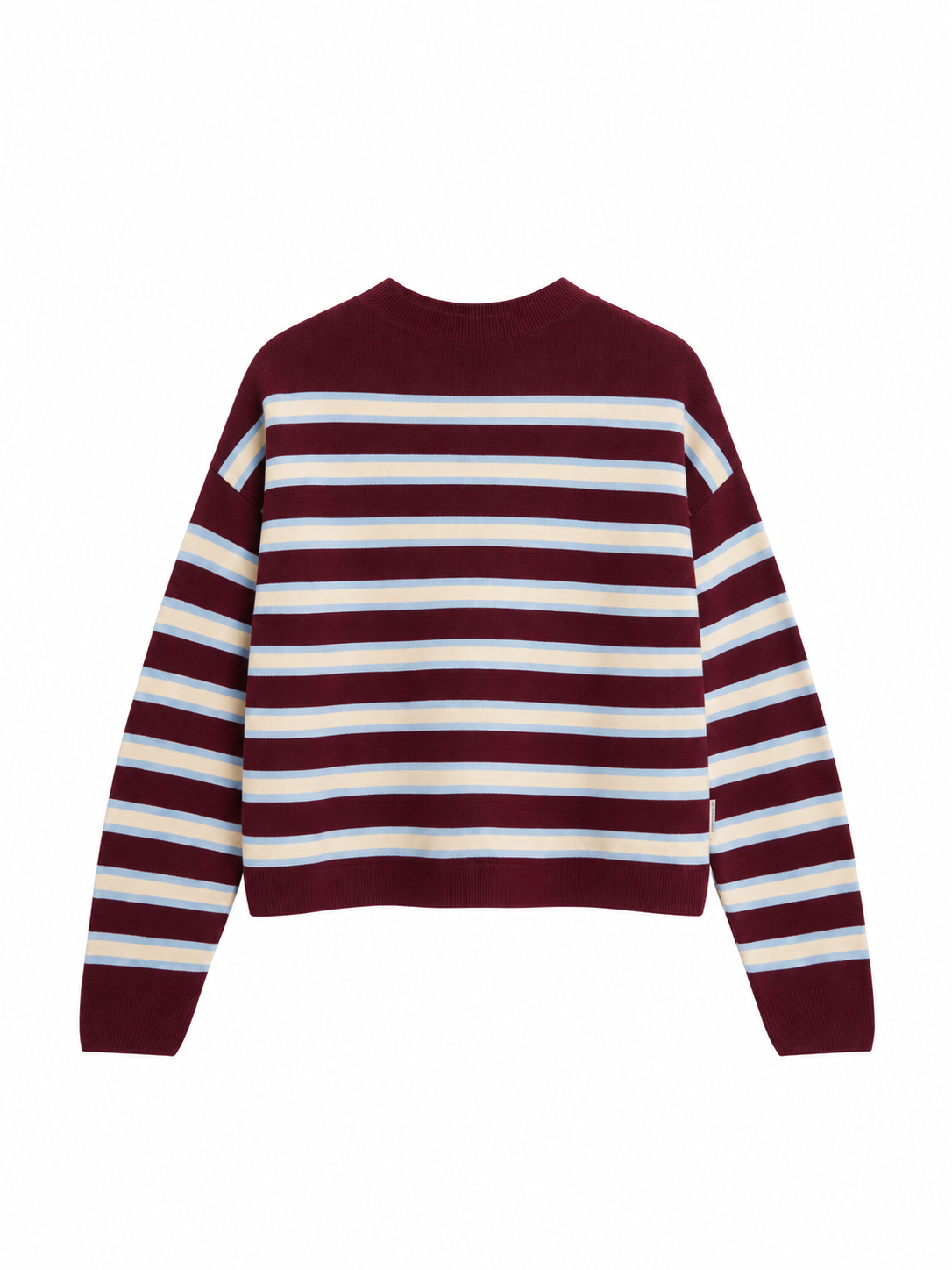 MERINAA STRIPED KNIT SWEATER