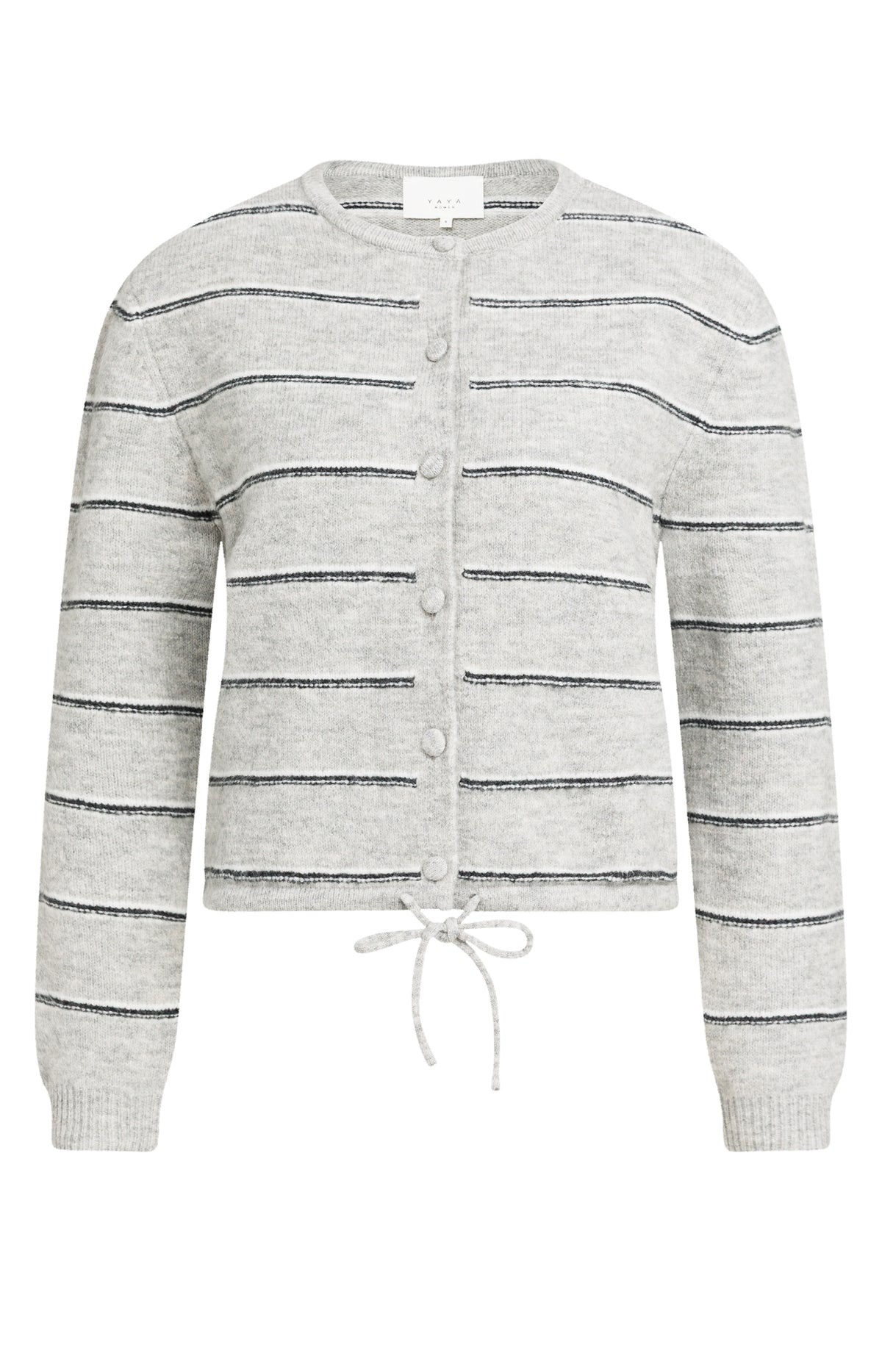 Yaya - Strick-Cardigan mit Streifen - 4401-010168-609