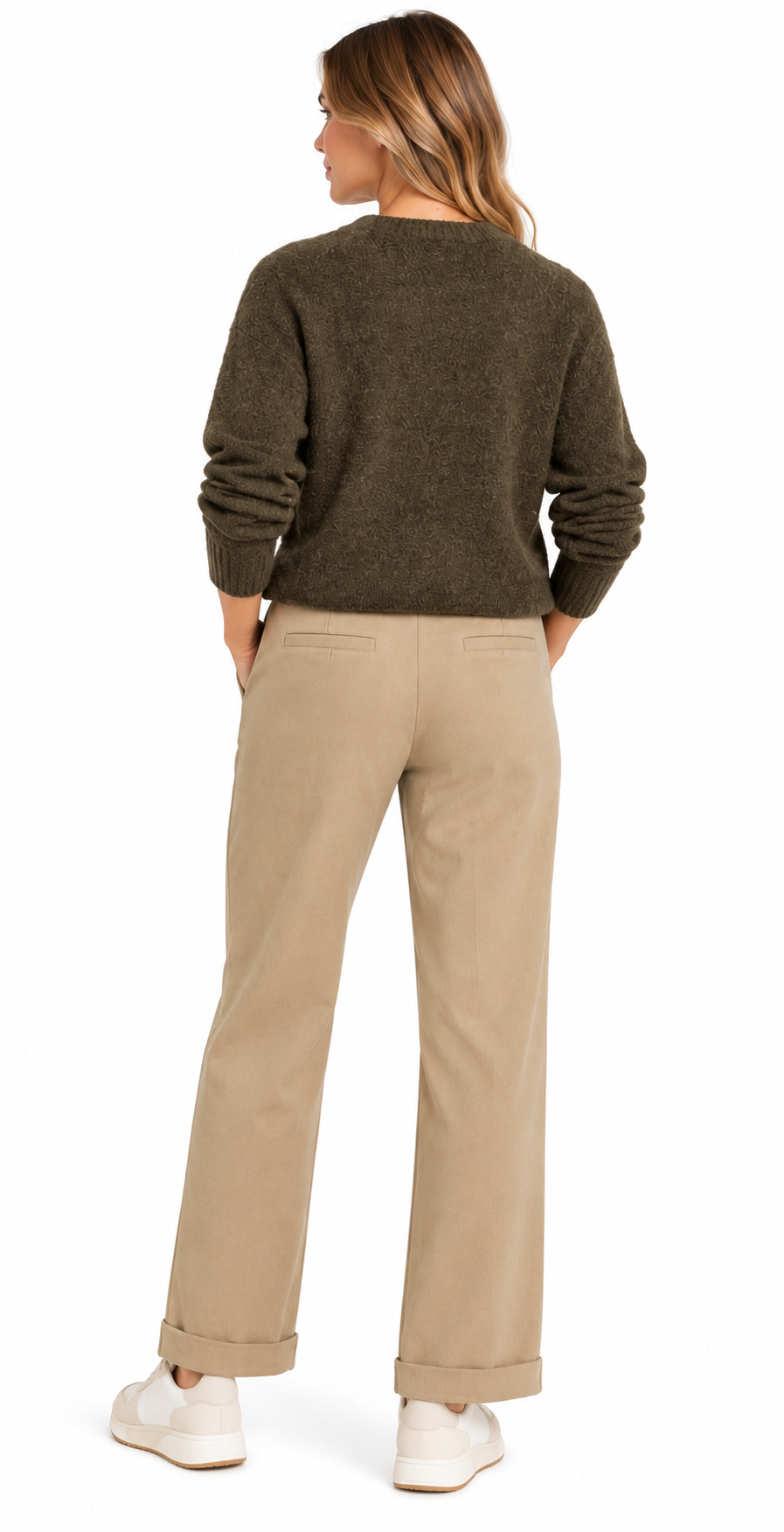 Yays - Hose mit Gürteldetail - 4401-301287-609