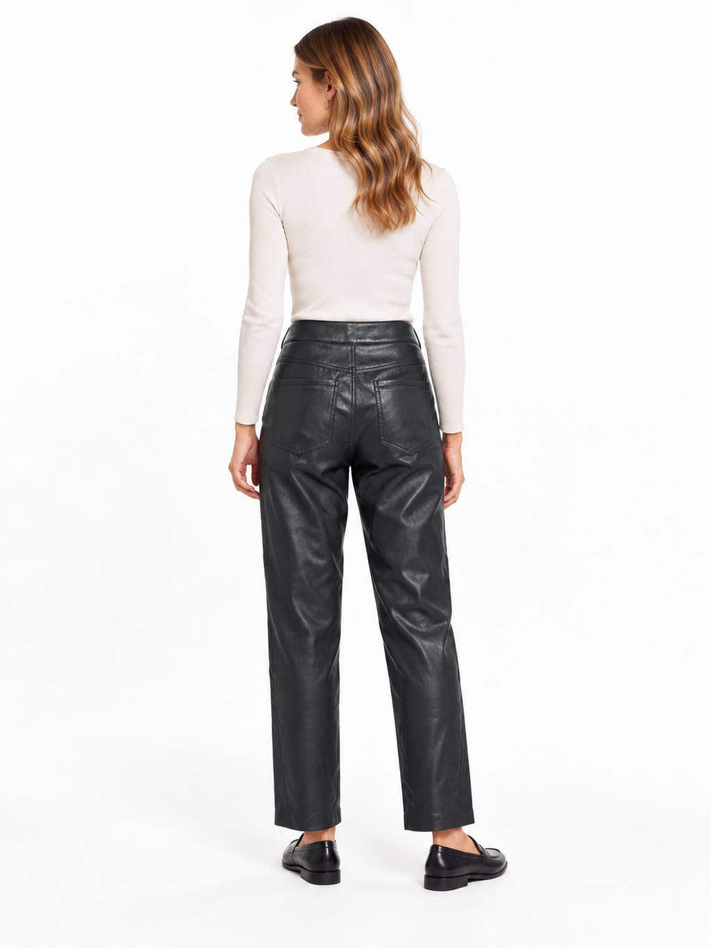 Yaya - Hose aus Lederimitat - 4401-309289-609