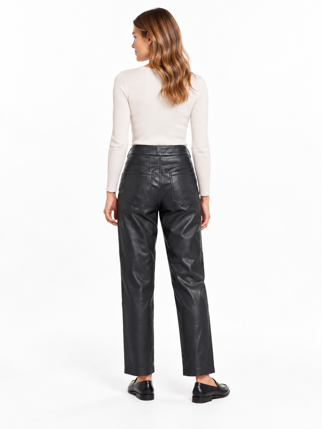 Yaya - Hose aus Lederimitat - 4401-309289-609