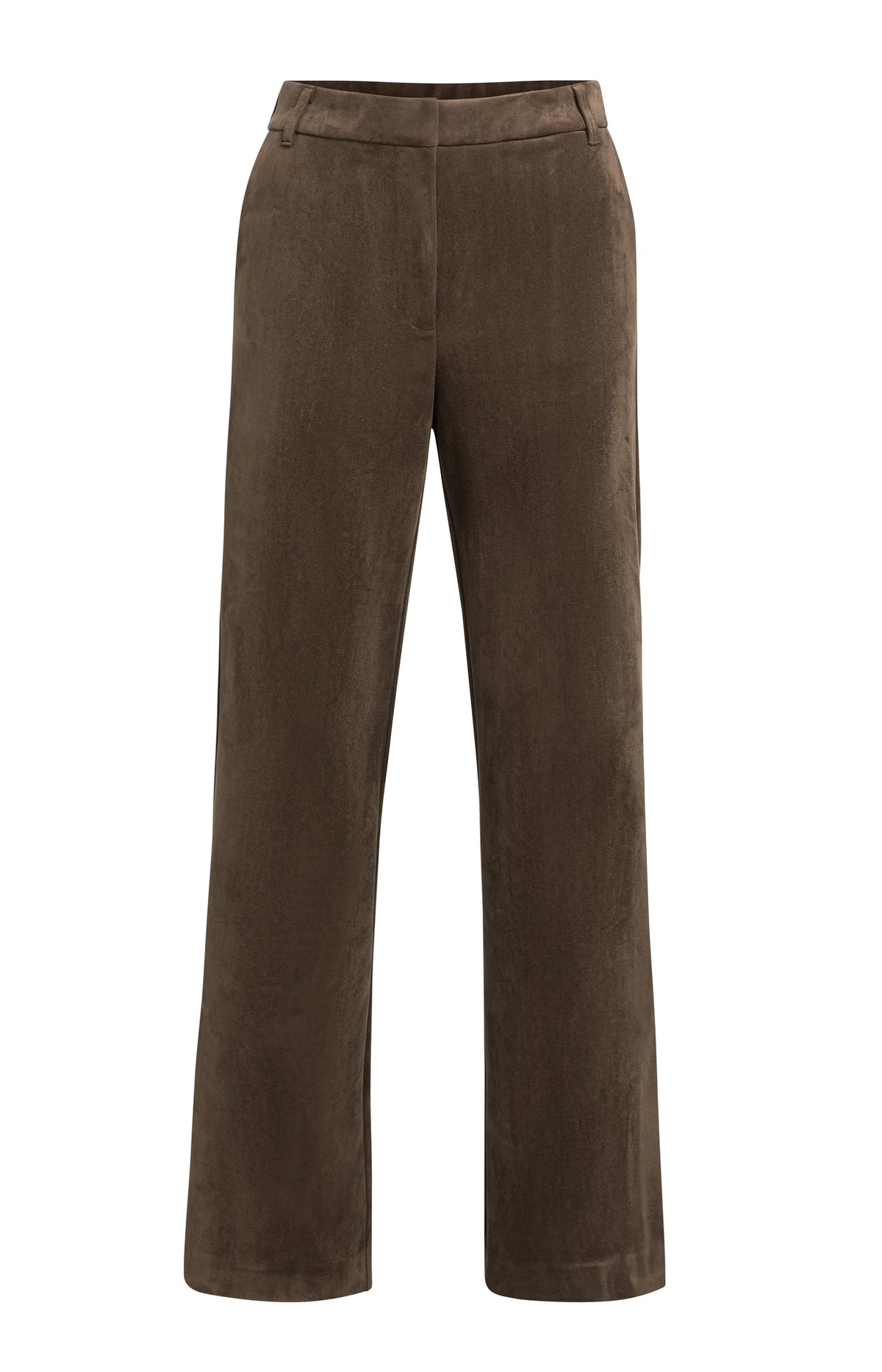 Yaya - Hose aus Velourslederimitat - 4401-309283-609